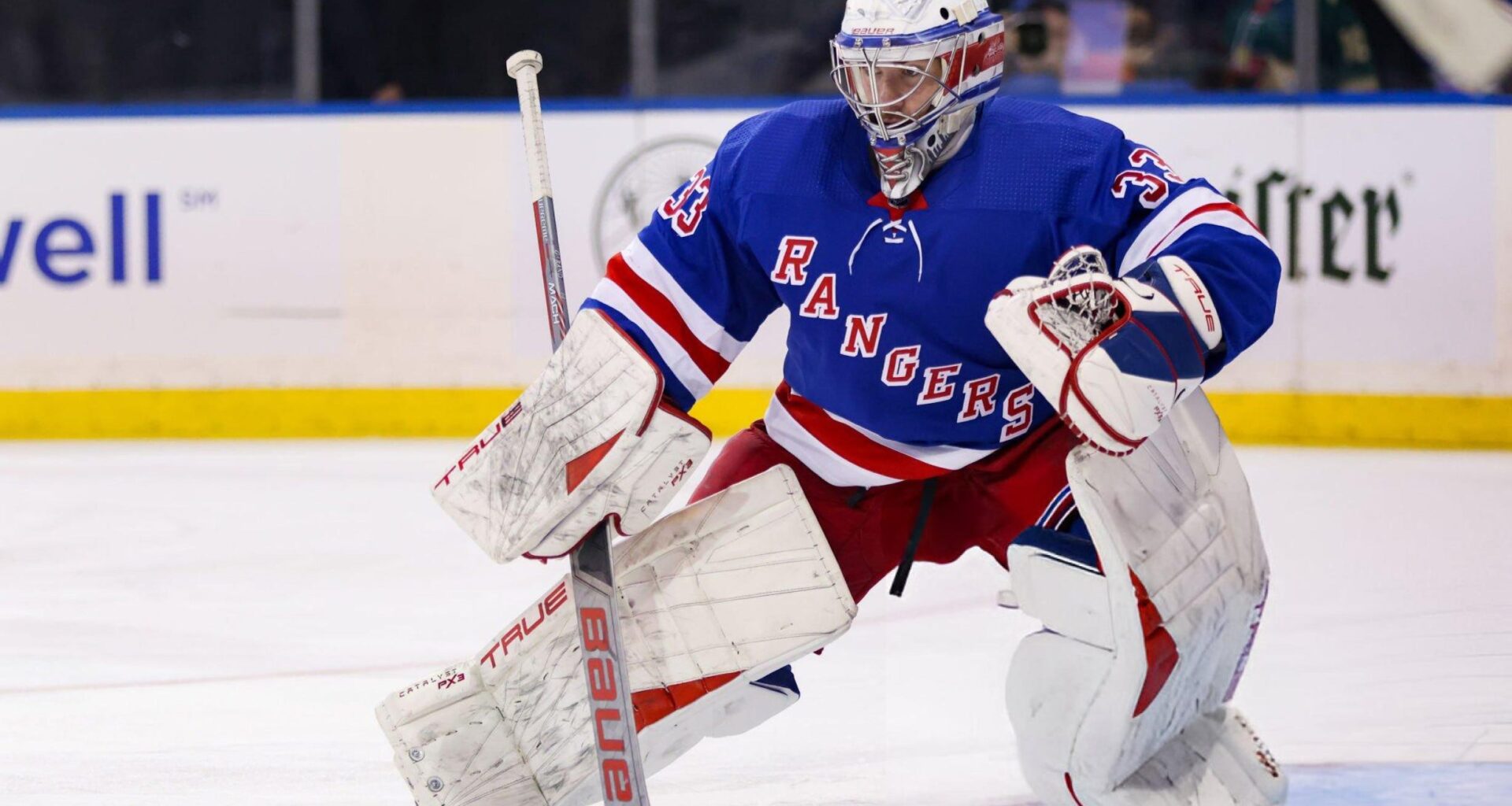 New York Rangers top goaltender prospect issues an unexpected statement to GM Chris Drury