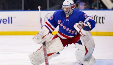 New York Rangers top goaltender prospect issues an unexpected statement to GM Chris Drury