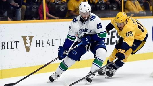Sam Gagner during his time with the Vancouver Canucks. Sam Gagner during his time with the Vancouver Canucks.