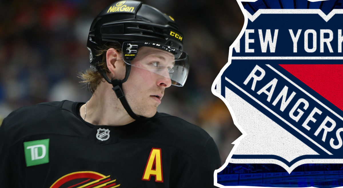 Surprising Report Indicates the New York Rangers Will Land Vancouver Canucks Former 40-Goal Scorer
