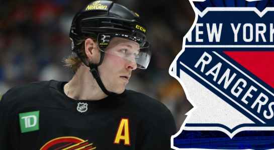 Vancouver Canucks forward and pending UFA Brock Boeser