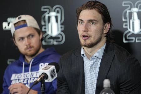 Matthew Knies addresses his future with the Maple Leafs