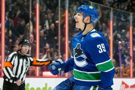 Former Vancouver Canucks forward Alex Chiasson.