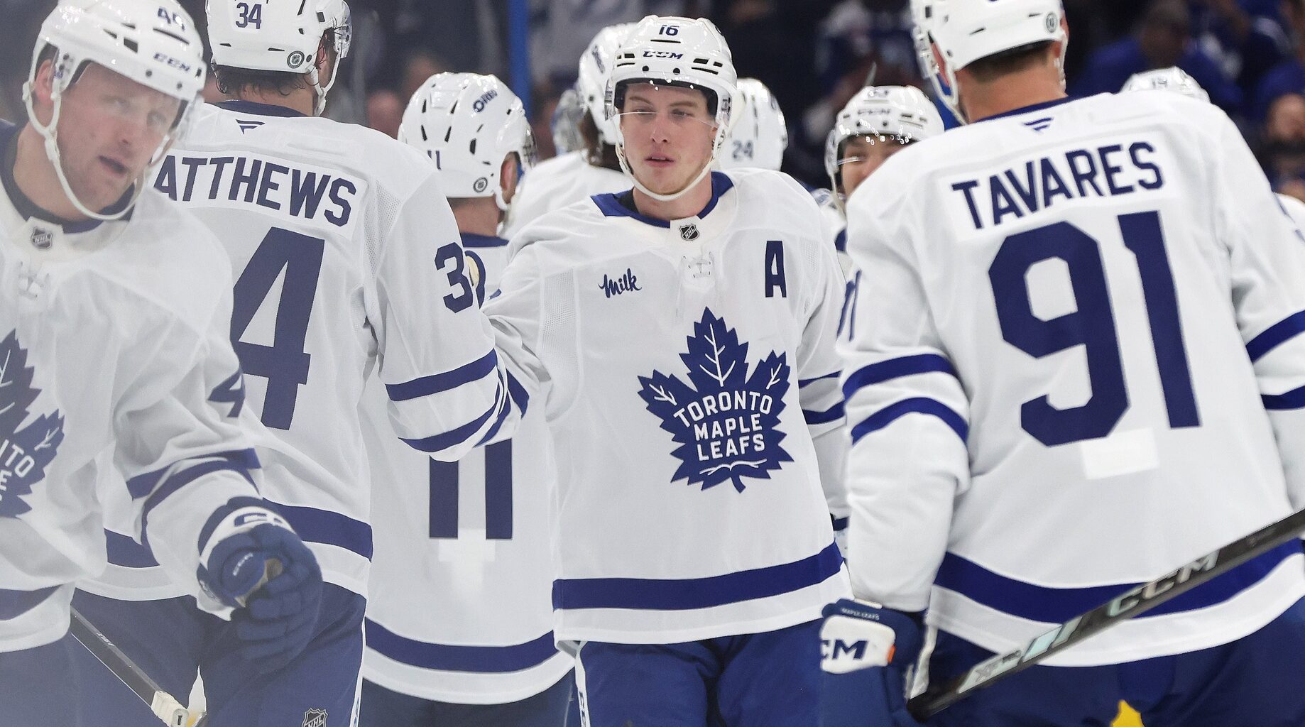 Recent Photograph of Leafs' Marner, Tavares, Matthews Going Viral for Ridiculous Reason