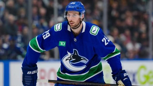 Vancouver Canucks defenseman Marcus Pettersson.