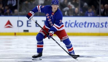 New York Rangers newly signed forward's future is apparently already in jeopardy following latest re