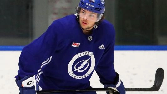 Isaac Howard with the Lightning Isaac Howard with the Lightning