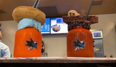 Drink 'over-the-top' milkshakes only found at San Jose Sharks hockey games