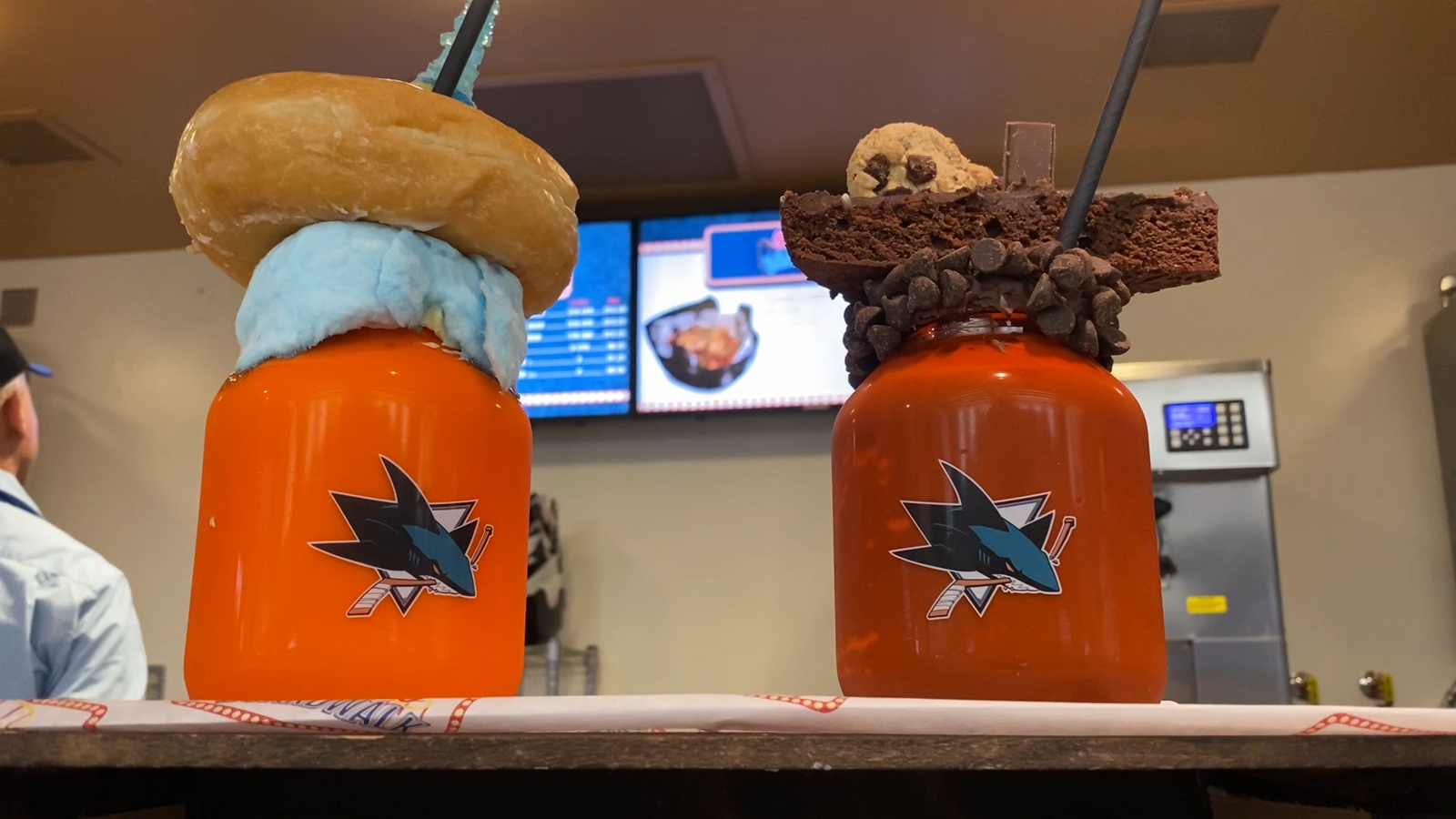 Drink 'over-the-top' milkshakes only found at San Jose Sharks hockey games