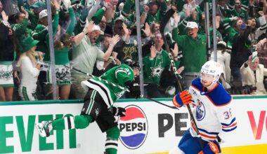 Stars claim an early advantage over the Oilers by excelling with the man advantage