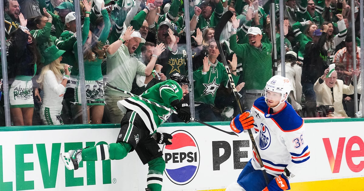 Stars claim an early advantage over the Oilers by excelling with the man advantage