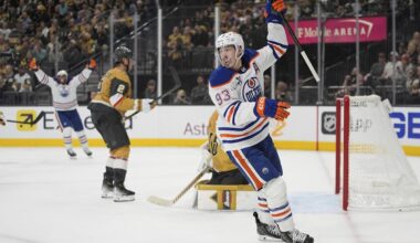 Locking down leads difficult in playoff series between Oilers, Golden Knights