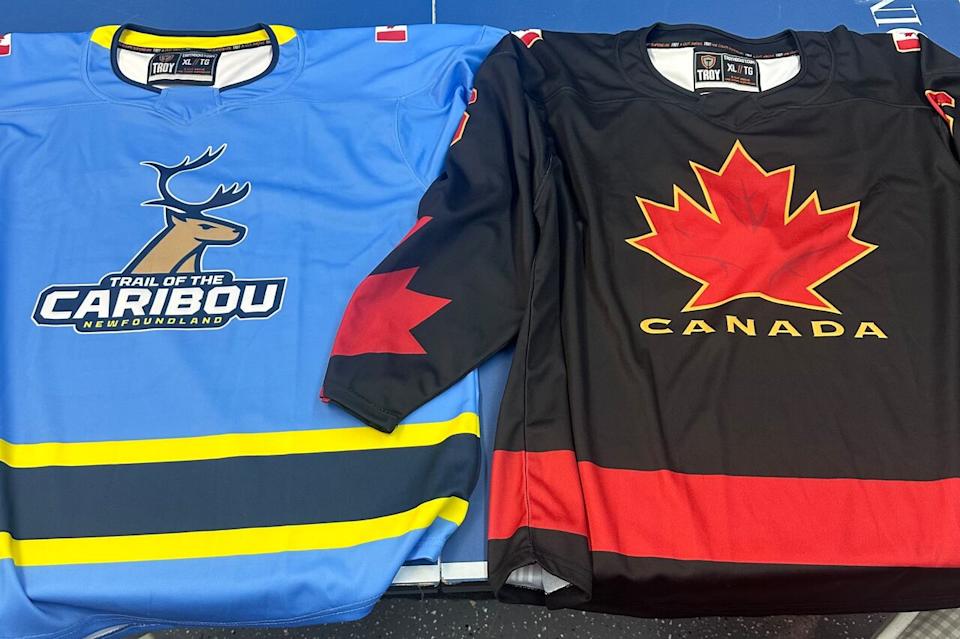 The team will wear these jerseys, representing Canada and inspired by symbolism connected to the Royal Newfoundland Regiment.
