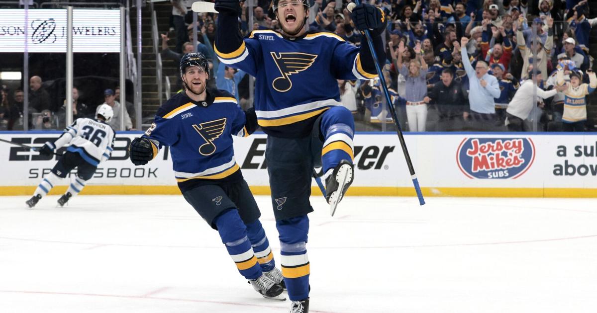 St. Louis Blues are overpowering in Game 6 win vs. Winnipeg.