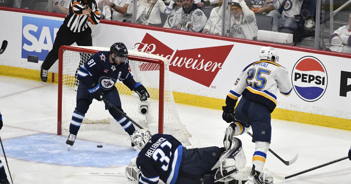 Blues season ends with 4-3 loss to Winnipeg in Game 7