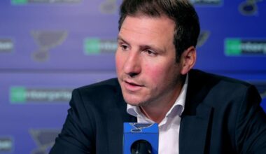 One year into apprenticeship, Alexander Steen 'eager' to learn more, prepare for Blues GM role