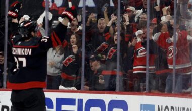 Svechnikov, Andersen lead Hurricanes past Capitals 4-0 in Game 3 of 2nd-round playoff series :: WRALSportsFan.com