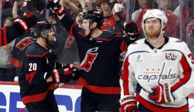 Goals by Svechnikov, Roslovic jolt the Hurricanes in Game 3 playoff win against the Capitals | National Sports