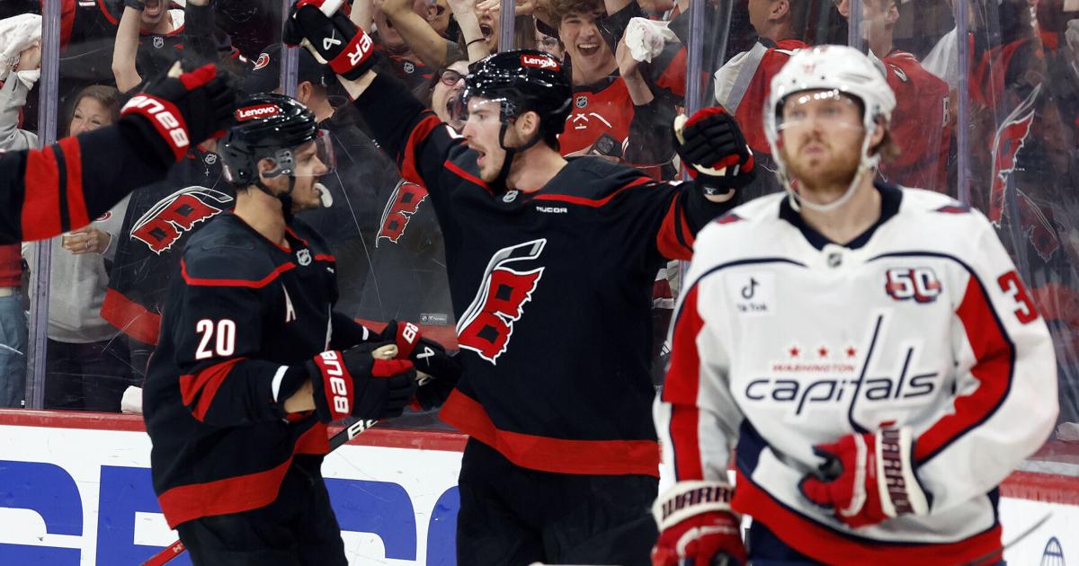 Goals by Svechnikov, Roslovic jolt the Hurricanes in Game 3 playoff win against the Capitals | National Sports