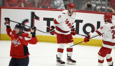 Svechnikov breaks late tie, Hurricanes beat Capitals to reach Eastern Conference final :: WRALSportsFan.com