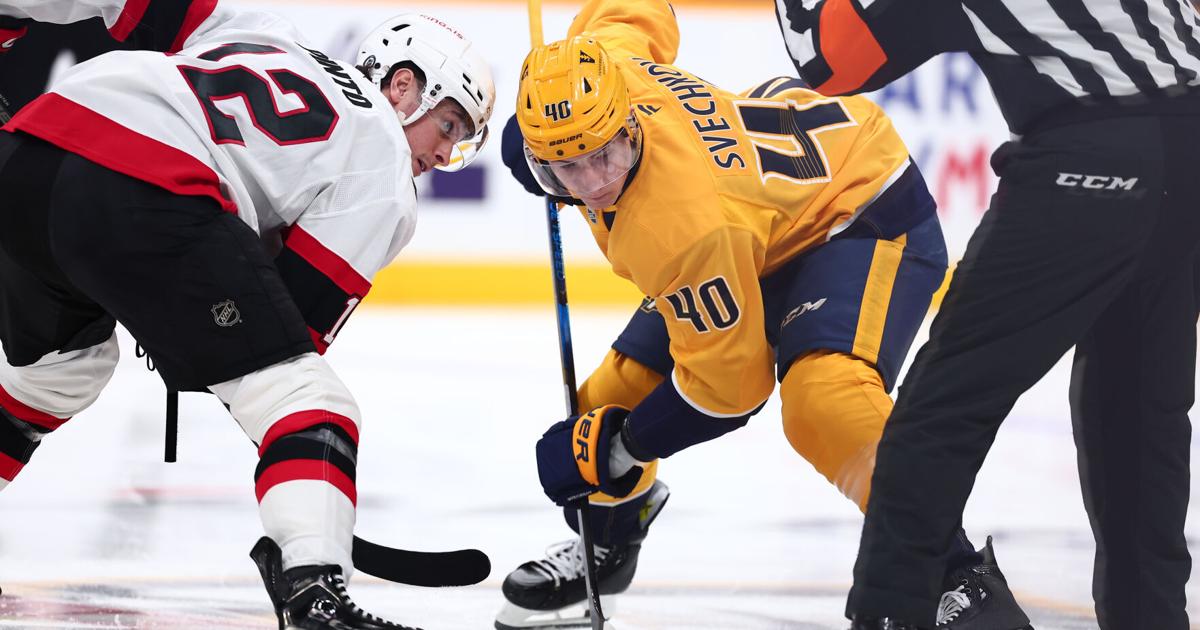 Predators forward Fedor Svechkov making impact in AHL playoffs | Hockey