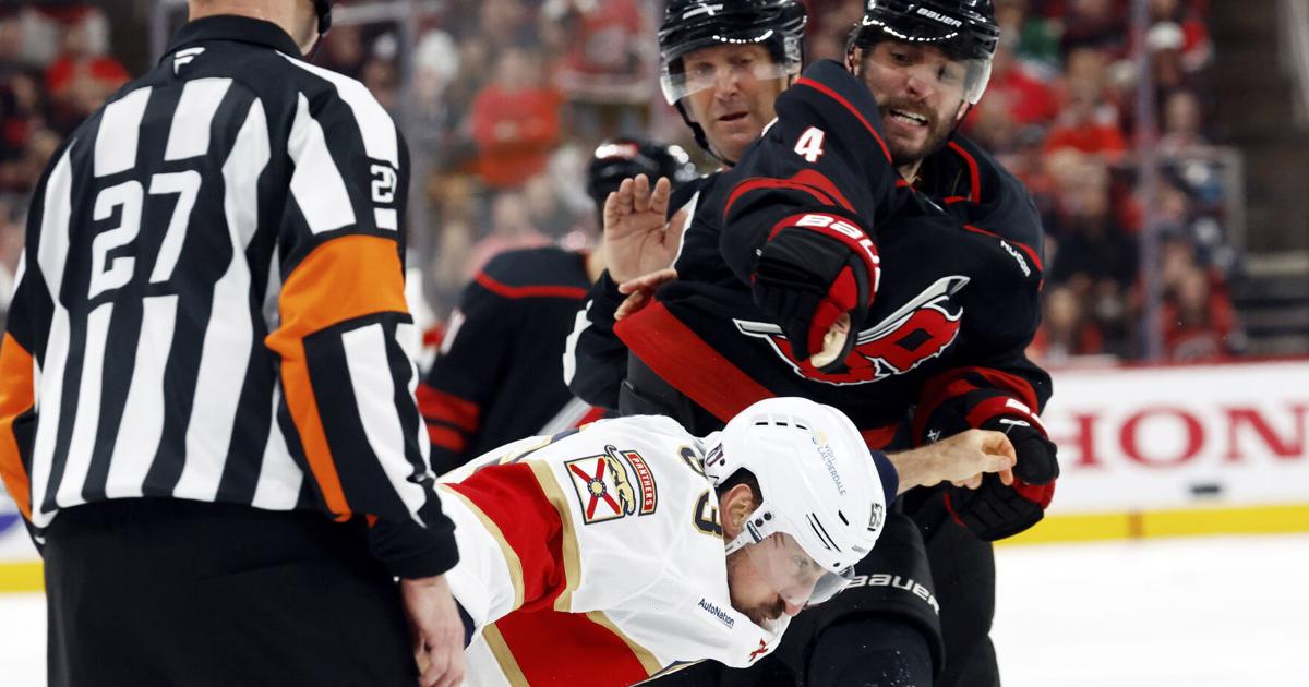 Tussle with Florida's Marchand, Carolina's Gostisbehere stands out ahead of Eastern final's Game 2 | National Sports