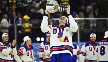 Tage Thompson's OT goal wins US world hockey title | Sports