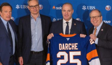 Mathieu Darche introduced as Islanders' head of hockey operations | Sports