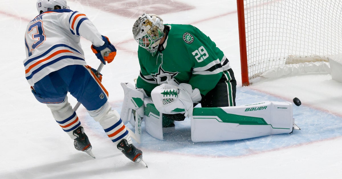 Why did Pete DeBoer bench Jake Oettinger? Stars coach explains early goalie swap in Game 5
