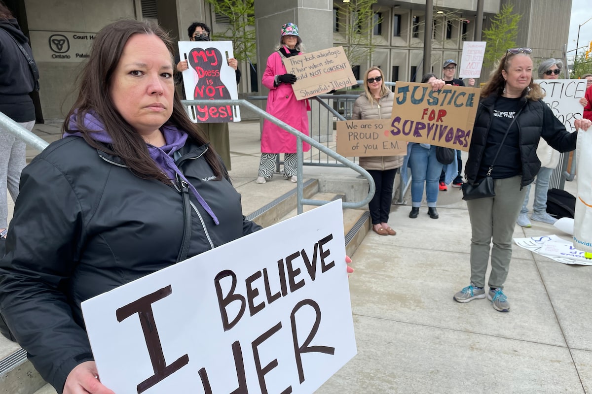 Hockey Canada sexual-assault trial to continue amid protest outside courthouse