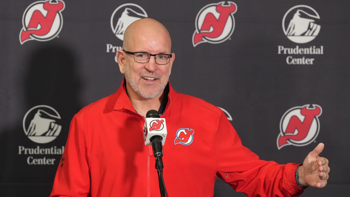 NJ Devils' Tom Fitzgerald, Sheldon Keefe speak to media
