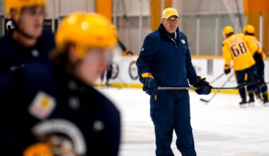 GM Barry Trotz says Andrew Brunette will remain as coach of Predators