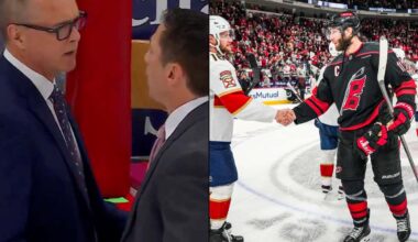 Nobody Respects The Crap Out Of Hockey Handshake Lines Quite Like Panthers' HC Paul Maurice