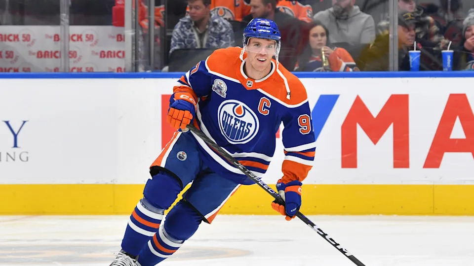 Edmonton Oilers' Connor McDavid.