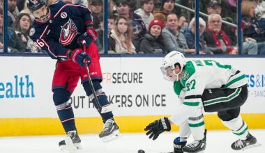 Columbus Blue Jackets beat Dallas Stars to climb into wild card spot
