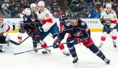 Florida Panthers top Columbus Blue Jackets 1-0 in overtime