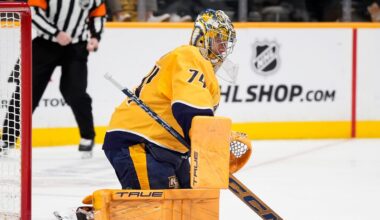 Predators' Barry Trotz not concerned about Juuse Saros, but should be