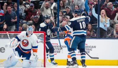 Columbus Blue Jackets blow out New York Islanders to close out season