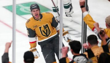 Golden Knights drill empty-net buzzer beater for NHL playoffs bad beat