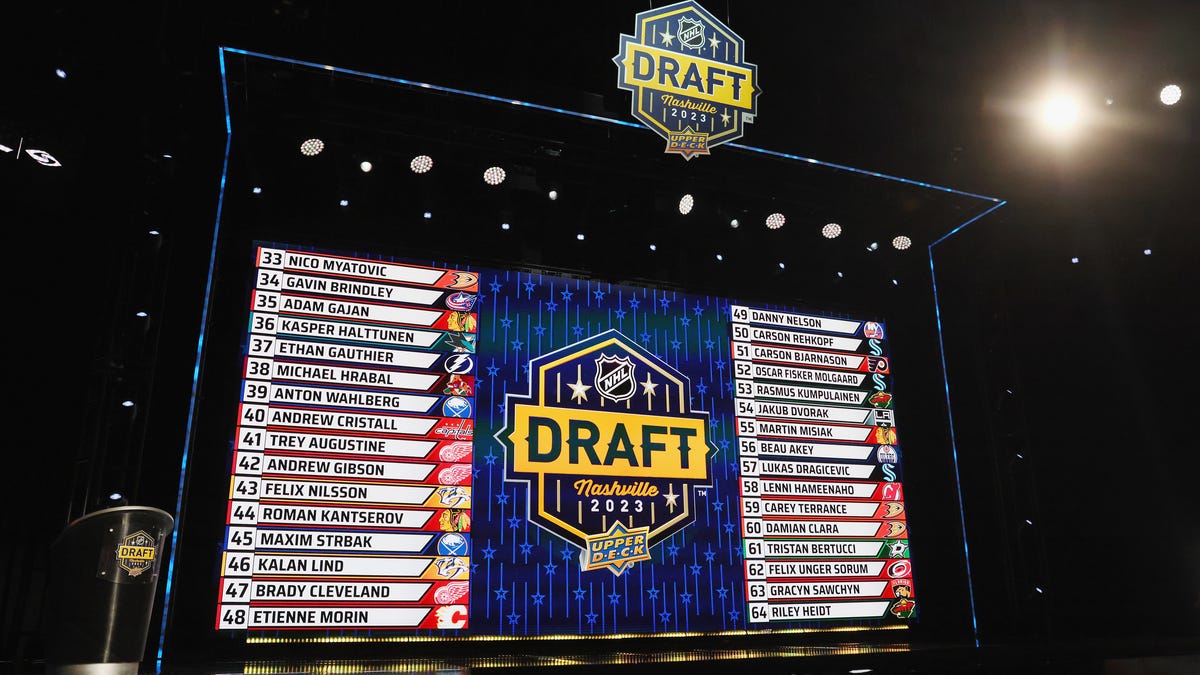 How will the 2025 NHL Draft Lottery’s live drawing work?