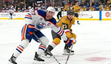 Oilers at Golden Knights odds, picks and predictions