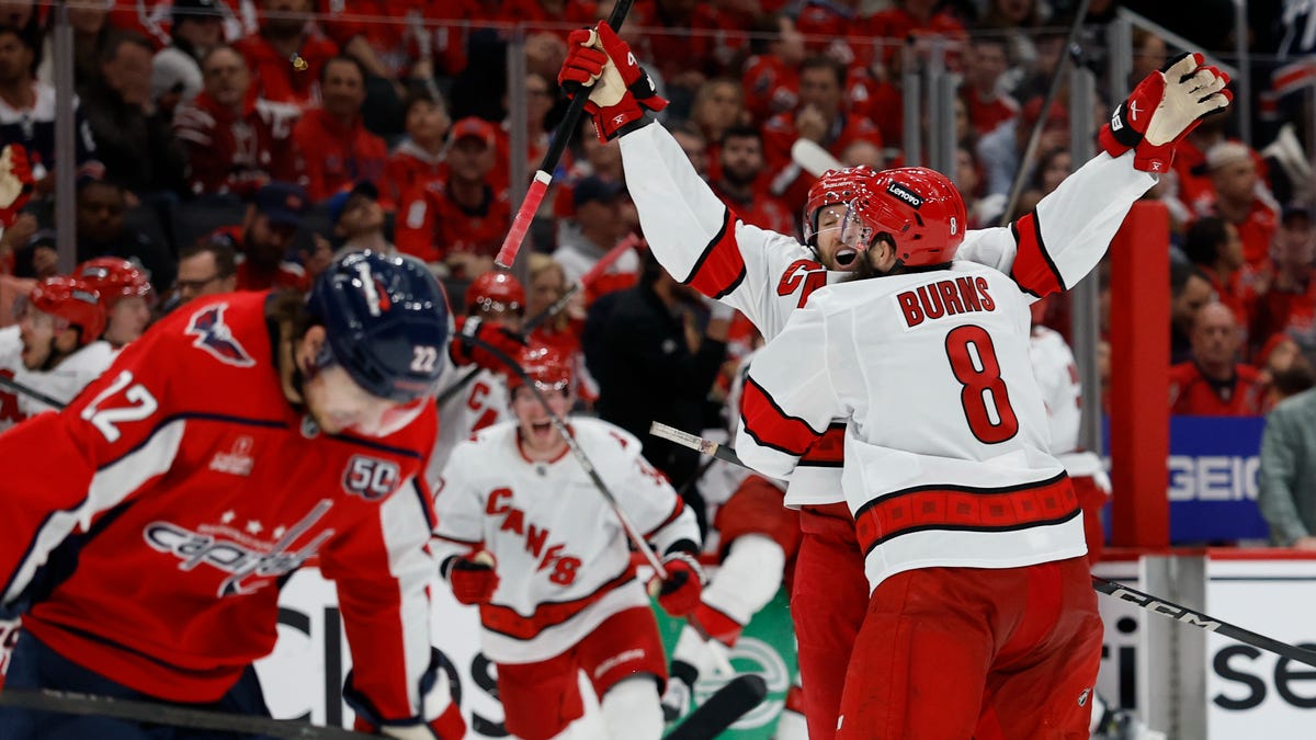 NHL playoff results: Capitals vs Hurricanes score