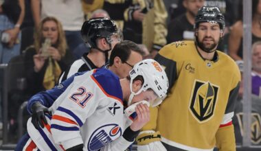 Nicolas Roy cross-check on Trent Frederic leads to suspension hearing