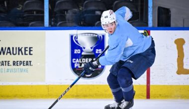 Admirals' Fedor Svechkov on Nashville Predators, AHL playoffs, growth