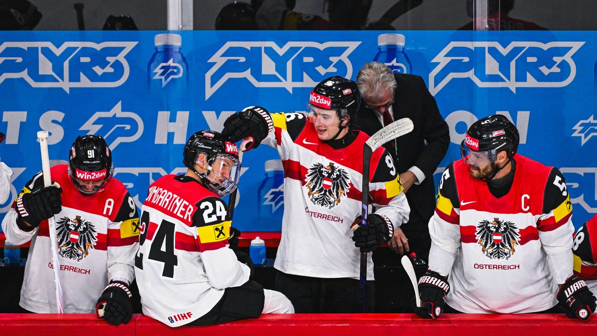 Red Wings' Marco Kasper in, Moritz Seider out at World Championship