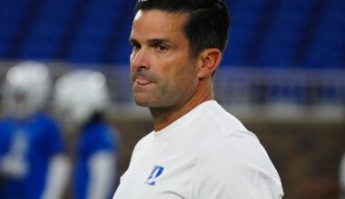 Carolina Hurricanes called upon Duke's Manny Diaz to sound siren