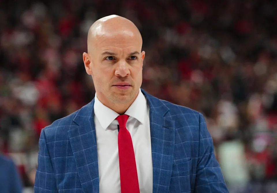 Washington Capitals head coach Spencer Carbery after their loss to the Carolina Hurricanes.James Guillory-Imagn Images