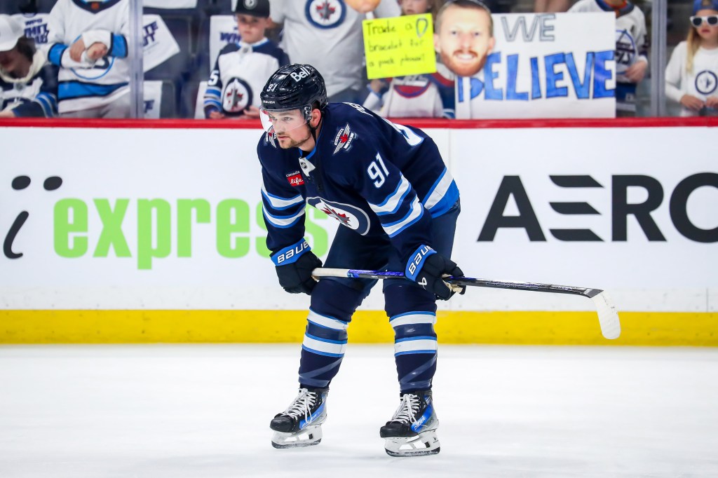 Winnipeg's Cole Perfetti hasn't registered a point in Round 2.