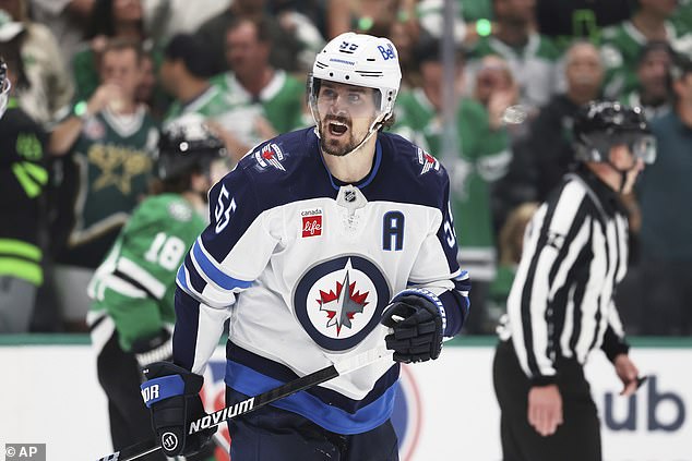 Scheifele scored the Jets' only goal hours after his father, Brad, unexpectedly passed away