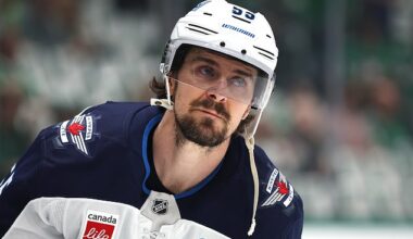 Winnipeg Jets star Mark Scheifele played in Saturday night's playoff game with a heavy heart